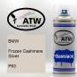 Preview: BMW, Frozen Cashmere Silver, P63: 400ml Sprühdose, von ATW Autoteile West.